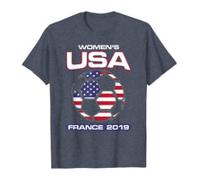 Ladda upp bild till gallerivisning, Women USA Soccer France 2019 Tshirt World Tournament shirt 41569