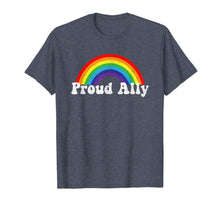 Ladda upp bild till gallerivisning, Proud Ally Pride Shirt Gay LGBT Day Month Parade Rainbow T-Shirt 70755