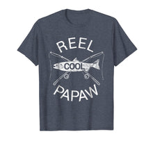 Ladda upp bild till gallerivisning, Mens Fishing Reel Cool Papaw Papa Dad T-Shirt Gift Father's Day 190616