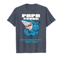 Ladda upp bild till gallerivisning, Funny shirts V-neck Tank top Hoodie sweatshirt usa uk au ca gifts for Papa Shark Doo Doo Shirt - Matching Family Shark Shirts Set 1388966