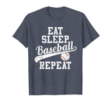 Ladda upp bild till gallerivisning, Funny shirts V-neck Tank top Hoodie sweatshirt usa uk au ca gifts for eat sleep baseball repeat baseball jersey shirt 2158292
