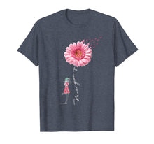 Ladda upp bild till gallerivisning, Never give up t-shirt Breast Cancer daisy flower woman T-Shirt 165553