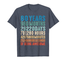 Ladda upp bild till gallerivisning, Funny shirts V-neck Tank top Hoodie sweatshirt usa uk au ca gifts for 80 Years Old 80th Birthday Vintage Retro T Shirt 960 Months 546249
