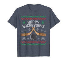 Ladda upp bild till gallerivisning, Funny shirts V-neck Tank top Hoodie sweatshirt usa uk au ca gifts for Happy Hockeydays T-Shirt Ugly Christmas Sweater Hockey Shirt 1977736