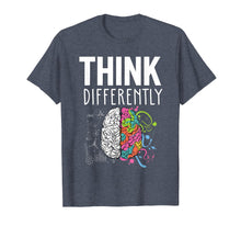 Ladda upp bild till gallerivisning, Funny shirts V-neck Tank top Hoodie sweatshirt usa uk au ca gifts for Neurodiversity Shirt Colorful Brain Think Differently Gift 2681692