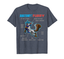 Ladda upp bild till gallerivisning, Funny shirts V-neck Tank top Hoodie sweatshirt usa uk au ca gifts for Furry shirt - Anatomy of a Furry - cartoon wolf shirt 193729