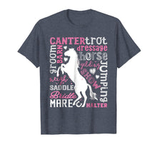 Ladda upp bild till gallerivisning, Horse T Shirt For Girls Women Gifts Horses Horseback Riding