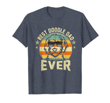 Ladda upp bild till gallerivisning, Best Doodle Dad Ever - Vintage Golden Doodle Fathers Day T-Shirt 109484
