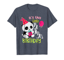 Ladda upp bild till gallerivisning, Funny shirts V-neck Tank top Hoodie sweatshirt usa uk au ca gifts for Panda Birthday Shirt Boys Girls Kids Panda Bear Gift 1565990