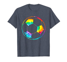 Ladda upp bild till gallerivisning, Girl Soccer Ball Shirt - Rainbow Trippy Hippie Tie Dye Shirt 142716