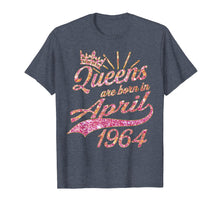 Ladda upp bild till gallerivisning, Funny shirts V-neck Tank top Hoodie sweatshirt usa uk au ca gifts for Queens born in April 1964 55th Birthday Gifts 55 years old 2680879