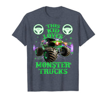 Ladda upp bild till gallerivisning, Funny shirts V-neck Tank top Hoodie sweatshirt usa uk au ca gifts for This Kid Loves Monster Trucks T Shirt Gift for Boys Girls 536747