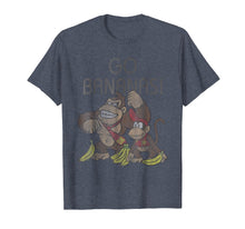 Ladda upp bild till gallerivisning, Funny shirts V-neck Tank top Hoodie sweatshirt usa uk au ca gifts for Nintendo Donkey Kong Go Bananas Vintage Graphic T-Shirt 771005