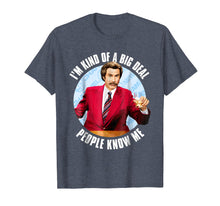 Ladda upp bild till gallerivisning, Funny shirts V-neck Tank top Hoodie sweatshirt usa uk au ca gifts for Anchorman Ron Burgundy I'm Kind of a Big Deal T-Shirt 543031
