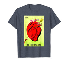Ladda upp bild till gallerivisning, Funny shirts V-neck Tank top Hoodie sweatshirt usa uk au ca gifts for Mexican Loteria Tshirts - El Corazon T Shirt 1951081