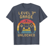 Ladda upp bild till gallerivisning, Level 3rd Grade Unlock - First Grade tshirt for kids boys 440312