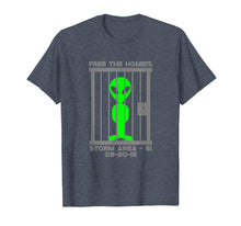 Ladda upp bild till gallerivisning, Free the homies jail Area 51 Alien Shirt gift funny fun T-Shirt 94476