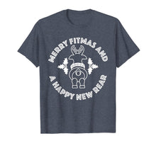 Ladda upp bild till gallerivisning, Merry Fitmas And A Happy New Rear Funny Deer Butt T-Shirt 254973