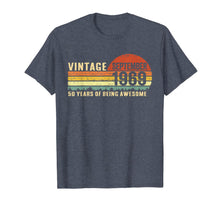 Ladda upp bild till gallerivisning, September 1969 T-Shirt Vintage 50th Birthday Gift 50 Yrs Old 112951