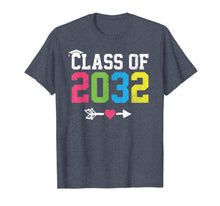 Ladda upp bild till gallerivisning, Class Of 2032 Grow With Me Graduation First Day Of School T-Shirt 113060