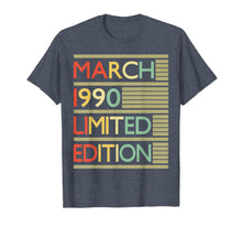 Ladda upp bild till gallerivisning, 30 Years Old Shirt 30th Birthday Gifts Women Men March 1990 T-Shirt-73700