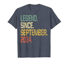 Ladda upp bild till gallerivisning, Legend Since September 2014 T-Shirt- 5 Years Old Shirt Gift 100523