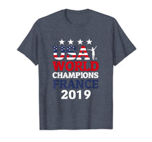 Ladda upp bild till gallerivisning, USA Women Soccer World Champions 2019 4 Stars Gift T-Shirt 132502