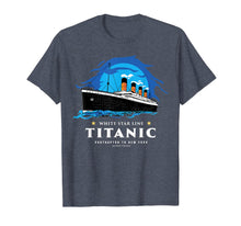 Ladda upp bild till gallerivisning, Kids Gift - RMS Titanic White Star line Maiden Voyage 1912 T-Shirt-2083314