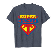 Ladda upp bild till gallerivisning, Superteacher Superhero Funny Teacher Gift idea T-shirt T-Shirt 75544
