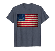 Ladda upp bild till gallerivisning, Old Glory First American Betsy Ross Flag T-Shirt 77510