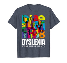 Ladda upp bild till gallerivisning, Dyslexia Awareness Month T-Shirt 106036