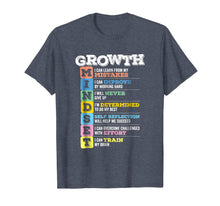 Ladda upp bild till gallerivisning, Growth Mindset T-Shirt Classroom Brain Motivation (Dark) 399196