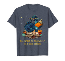 Ladda upp bild till gallerivisning, Funny Reading Gift Book Dragon Books Nerds - Dragon Lovers T-Shirt-383493