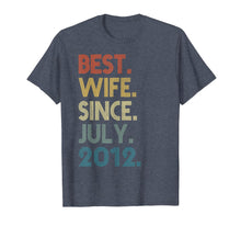 Ladda upp bild till gallerivisning, 7th Wedding Anniversary Gifts Best Wife Since July 2012 487077