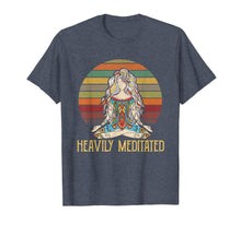 Ladda upp bild till gallerivisning, Womens Heavily Meditated Yoga Funny T shirt Gift T-Shirt 233642