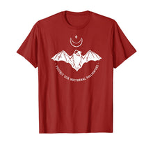 Ladda upp bild till gallerivisning, Protect Our Nocturnal Polalinators Bat with Moon Halloween T-Shirt 294307