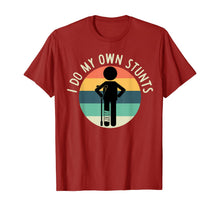 Ladda upp bild till gallerivisning, I Do My Own Stunts T Shirt Get Well Gift Funny Injury Leg T-Shirt 412022