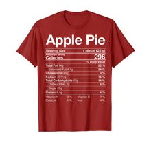 Ladda upp bild till gallerivisning, Funny shirts V-neck Tank top Hoodie sweatshirt usa uk au ca gifts for Apple Pie Nutritional Facts Christmas Thanksgiving Gifts T-Shirt 796516