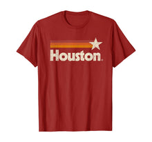 Ladda upp bild till gallerivisning, Vintage Houston Texas T-Shirt Houston Strong Stripes T-Shirt 113273
