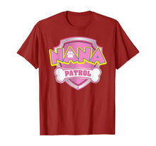 Ladda upp bild till gallerivisning, Funny Nana Patrol T-Shirt - Dog Mom Gifts T-Shirt 617092