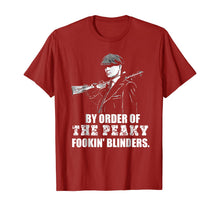 Ladda upp bild till gallerivisning, By Order Of The Peaky Fookin T Shirt Blind-ers For Men 158769