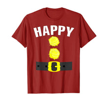 Ladda upp bild till gallerivisning, Happy Dwarf Halloween Costume Funny Gift Idea Happy Dwarf T-Shirt 202686