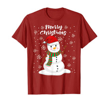 Ladda upp bild till gallerivisning, Funny shirts V-neck Tank top Hoodie sweatshirt usa uk au ca gifts for Christmas - Merry Christmas Snowman T-Shirt 911012