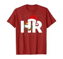 Ladda upp bild till gallerivisning, Funny shirts V-neck Tank top Hoodie sweatshirt usa uk au ca gifts for Christmas Human Resources Santa Claus Hat Wreath Xmas Gifts T-Shirt 705501