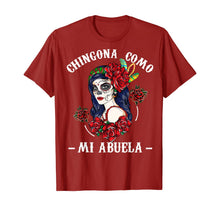 Ladda upp bild till gallerivisning, Funny shirts V-neck Tank top Hoodie sweatshirt usa uk au ca gifts for Chingona Como Mi Abuela Funny Grandma Hispanic Women Gifts T-Shirt 1252511