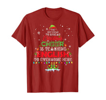 Ladda upp bild till gallerivisning, Funny shirts V-neck Tank top Hoodie sweatshirt usa uk au ca gifts for English Teacher Christmas Shirt Funny Elf Christmas Cheer T-Shirt 251509