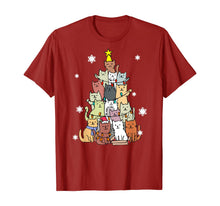 Ladda upp bild till gallerivisning, Ugly Christmas Sweater Cat Tree - Funny Xmas Cat Gift T-Shirt