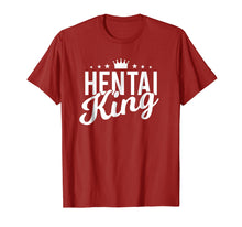 Ladda upp bild till gallerivisning, Funny shirts V-neck Tank top Hoodie sweatshirt usa uk au ca gifts for Mens Funny Hentai Ecchi Anime T-Shirt - Hentai King Graphic Tee 4195081