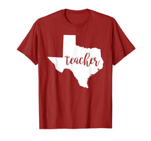 Ladda upp bild till gallerivisning, Texas Teacher home state education back to school tshirts 1433817