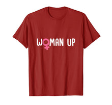 Ladda upp bild till gallerivisning, Woman Up Cute Funny Feminist T-Shirt Christmas Gift Idea 1856375